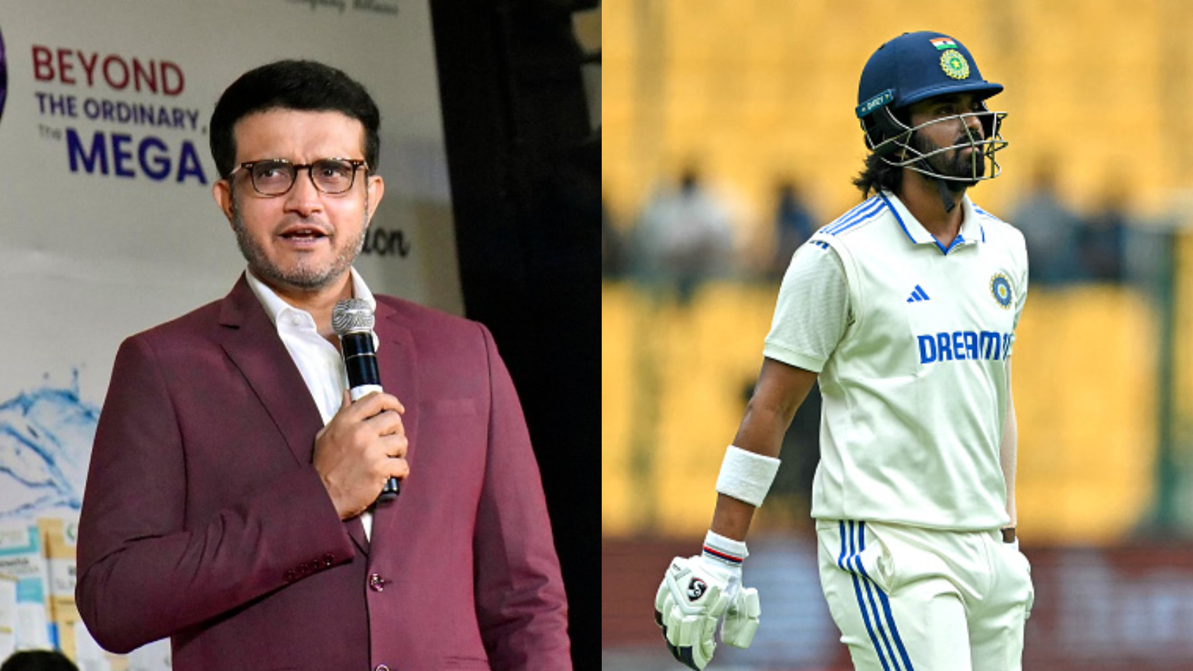 BGT 2024: “KL Rahul has to tell himself to play differently”- Sourav Ganguly's advice to under-fire batter to regain confidence