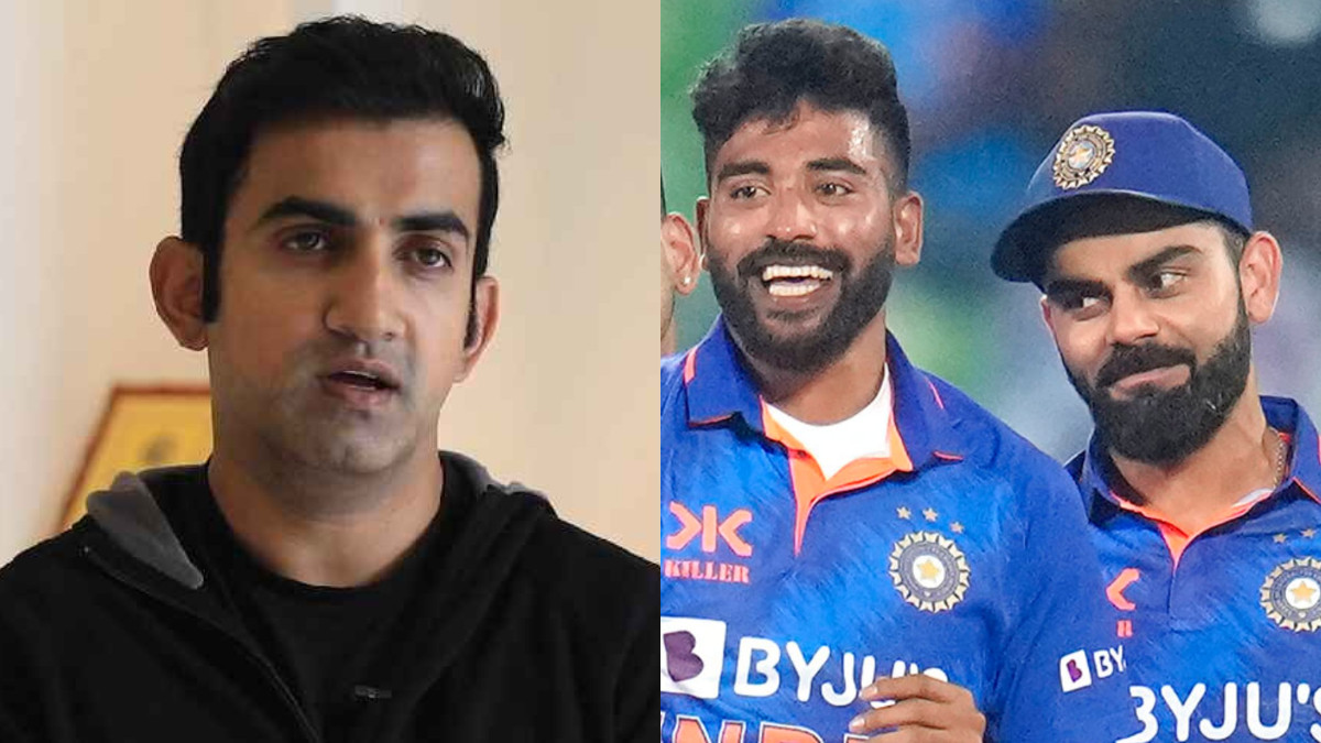 IND v SL 2023: 'Siraj was on par with Virat'- Gambhir feels they should've been joint Player of the Series winners