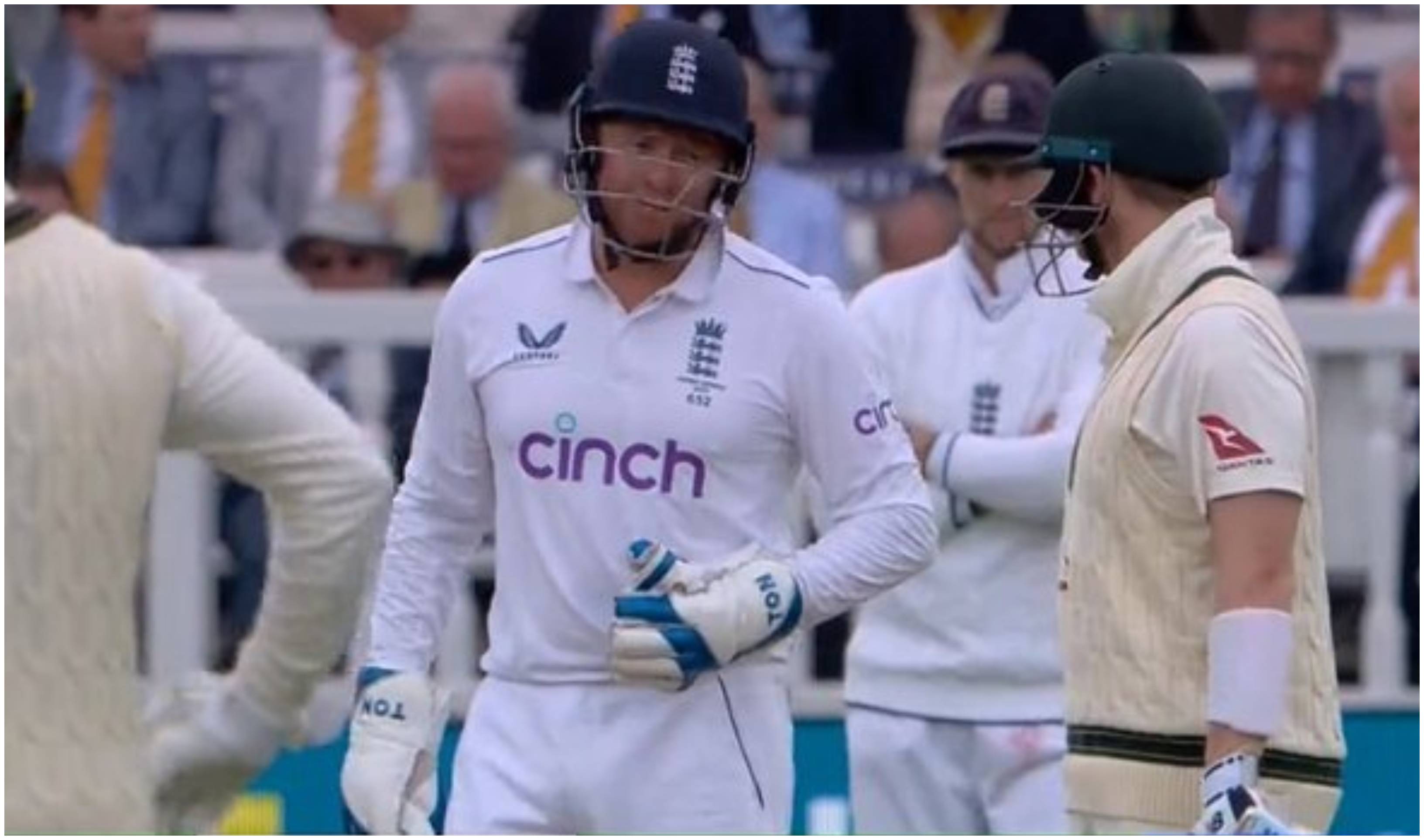 Jonny Bairstow attempted to sledge Steve Smith | Sony/Screengrab