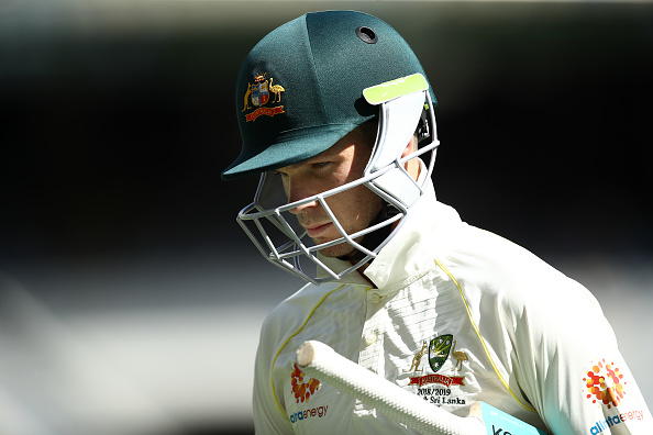 Handscomb could only manage 105 runs across his five innings in the Border-Gavaskar Trophy | Getty