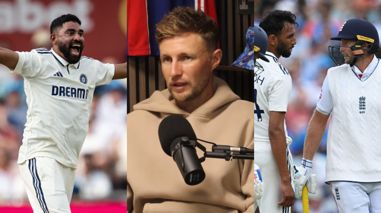 Root spoke about sledging from Siraj and heated tiff with  Prasidh Krishna | Getty/X