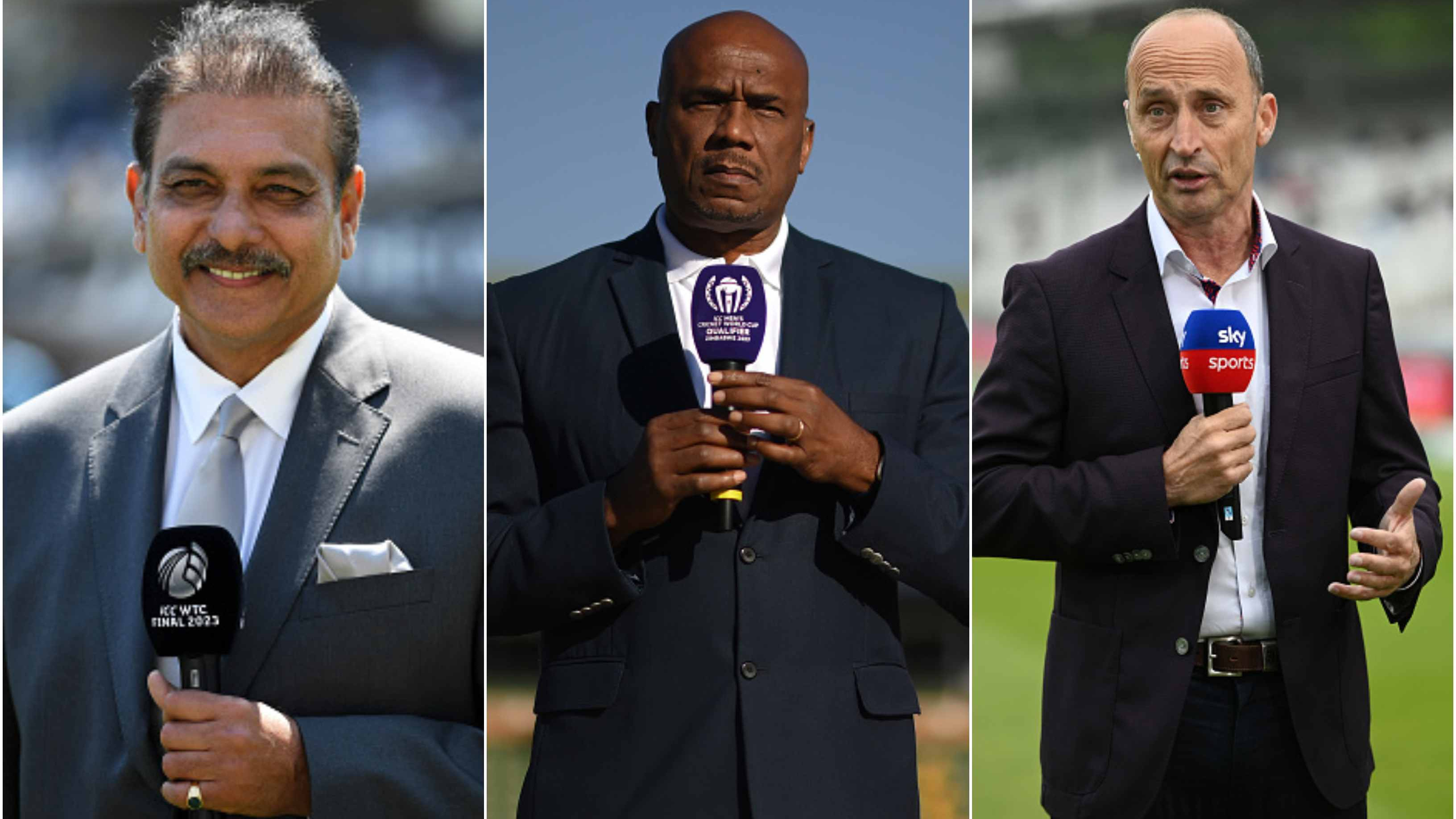 CWC 2023: Ravi Shastri, Ian Bishop, Nasser Hussain among others to feature in star-studded commentary panel