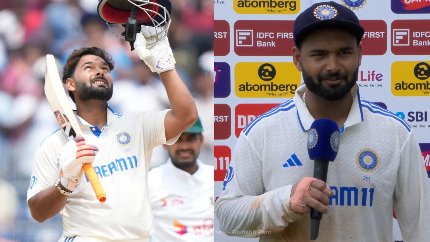 IND v BAN 2024: “Definitely it was emotional”- Rishabh Pant on his century in the second innings against Bangladesh