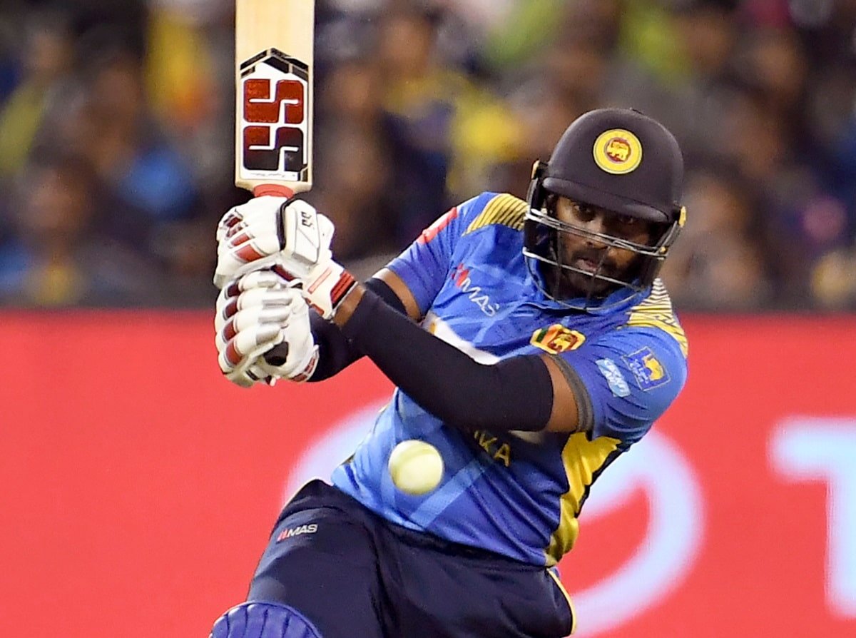 Bhanuka Rajapaksa last played for Sri Lanka in 2020 against India | AFP