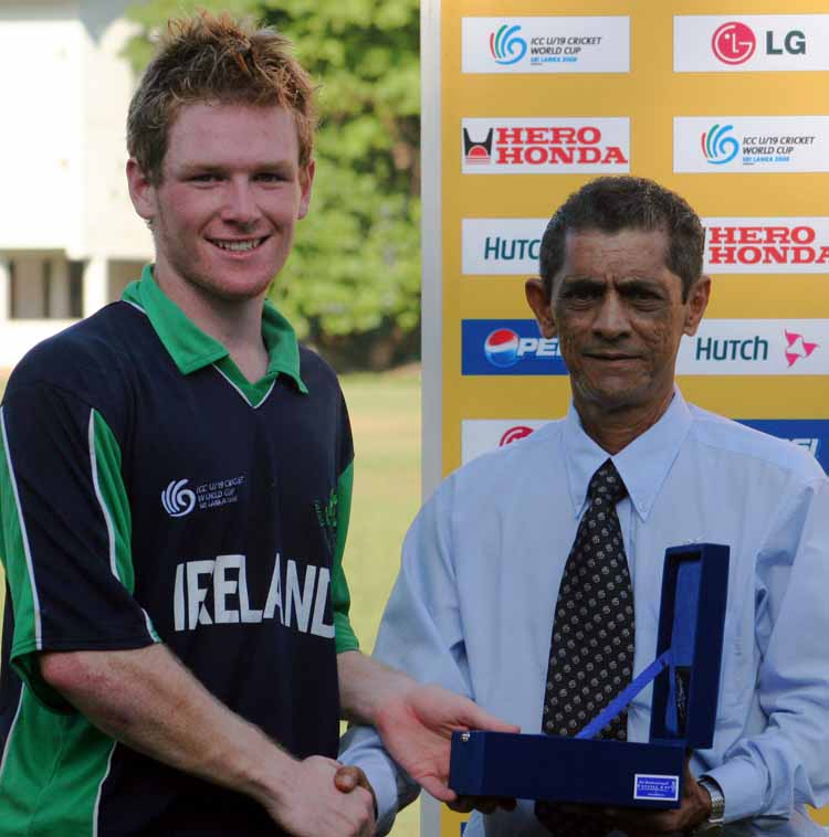 Eoin Morgan during U19 days for Ireland | Twitter