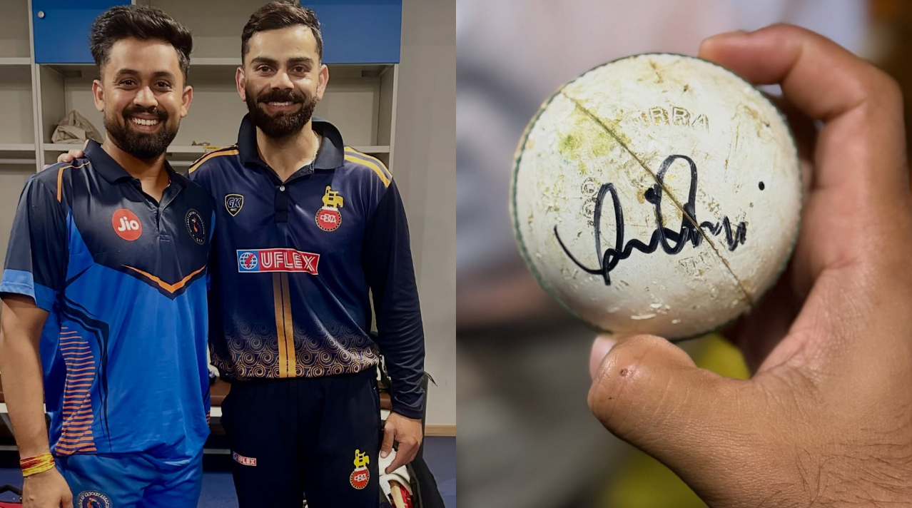 Vishal Jayswal and Virat Kohli | Instagram