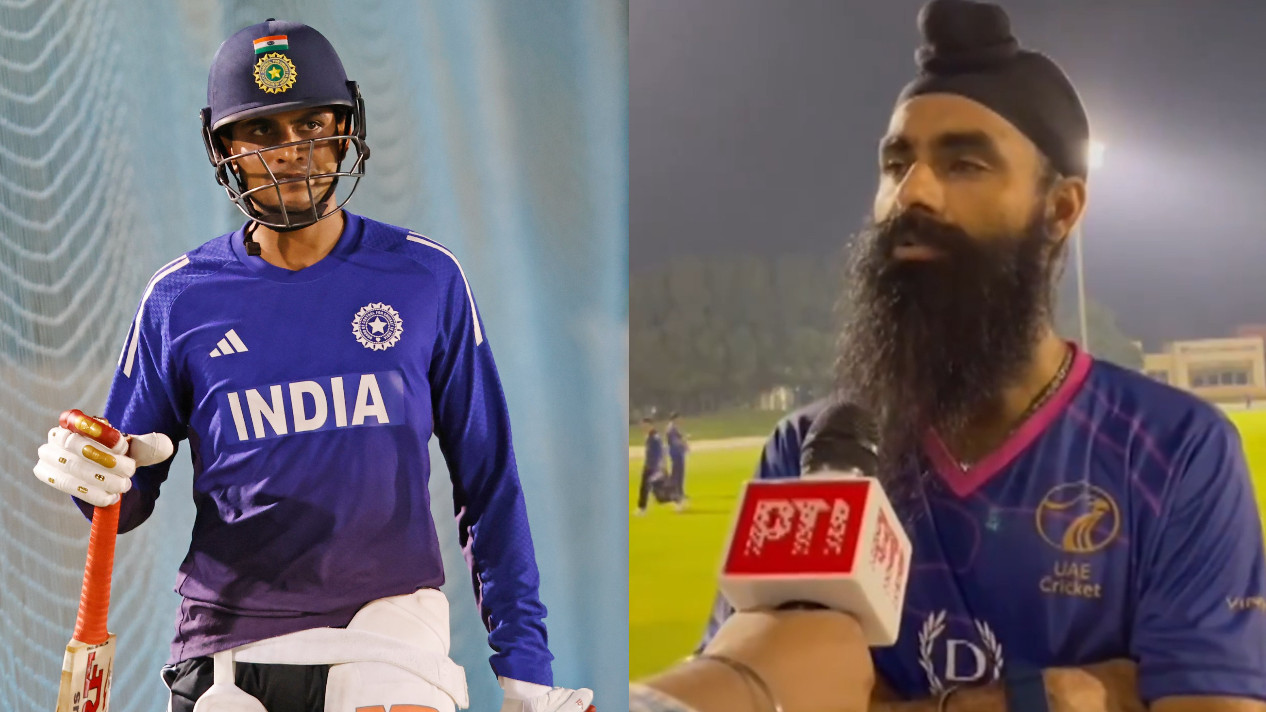 Asia Cup 2025: WATCH- “I don't know if he remembers me”- UAE's Simranjeet Singh on childhood friend Shubman Gill