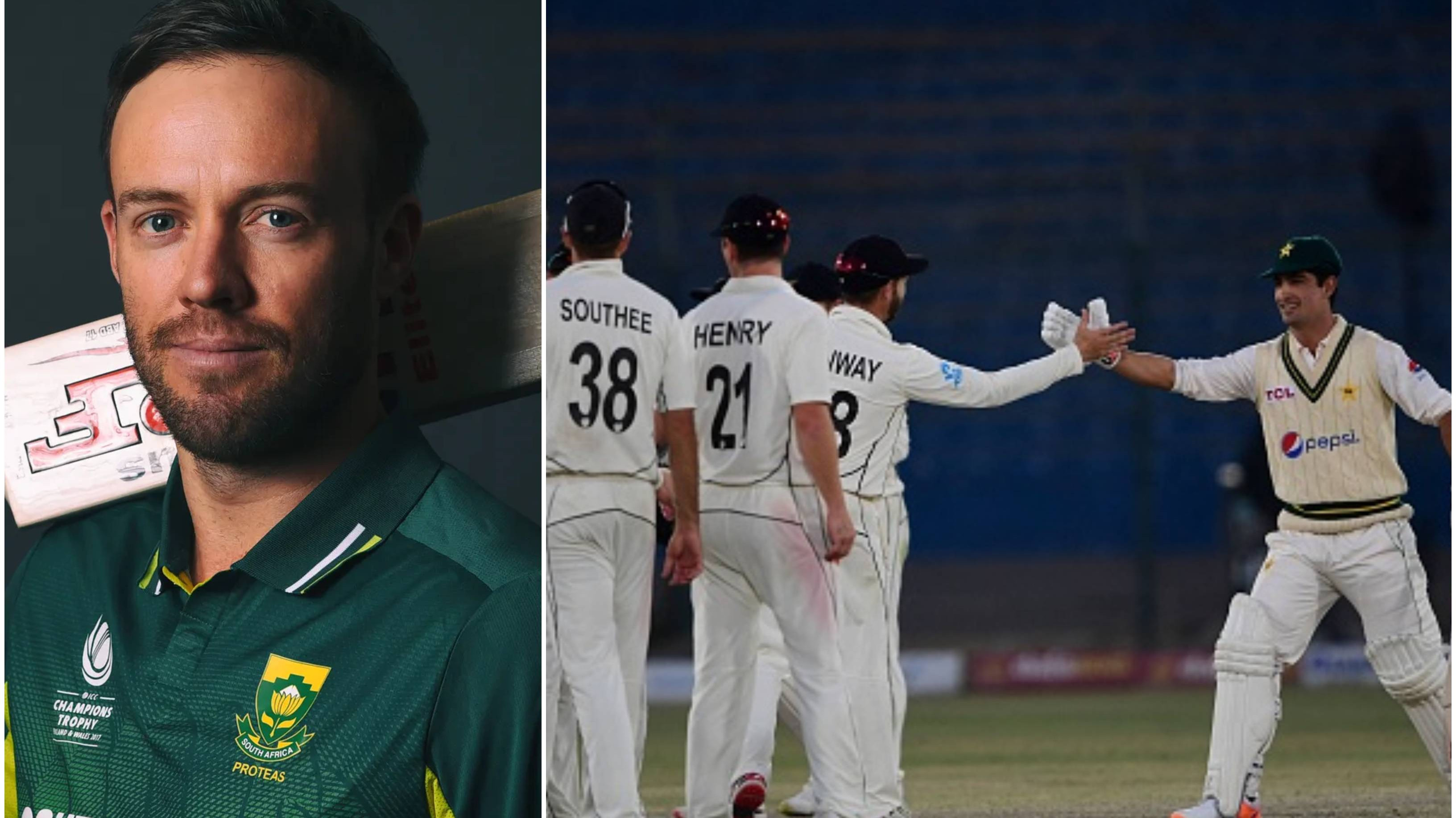 PAK v NZ 2022-23: AB de Villiers points out ‘grey area in rule book’ after bad light plays spoilsport in Karachi Test