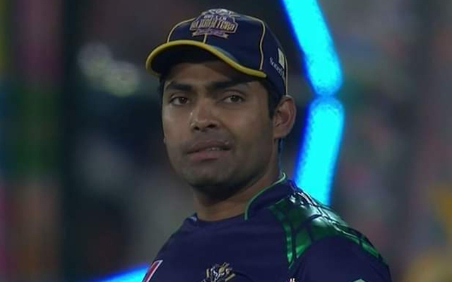 Umar Akmal was suspended a day before PSL 5 began