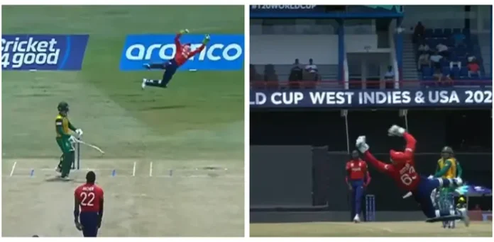 Jos Buttler's excellent catch of Quinton de Kock | ICC