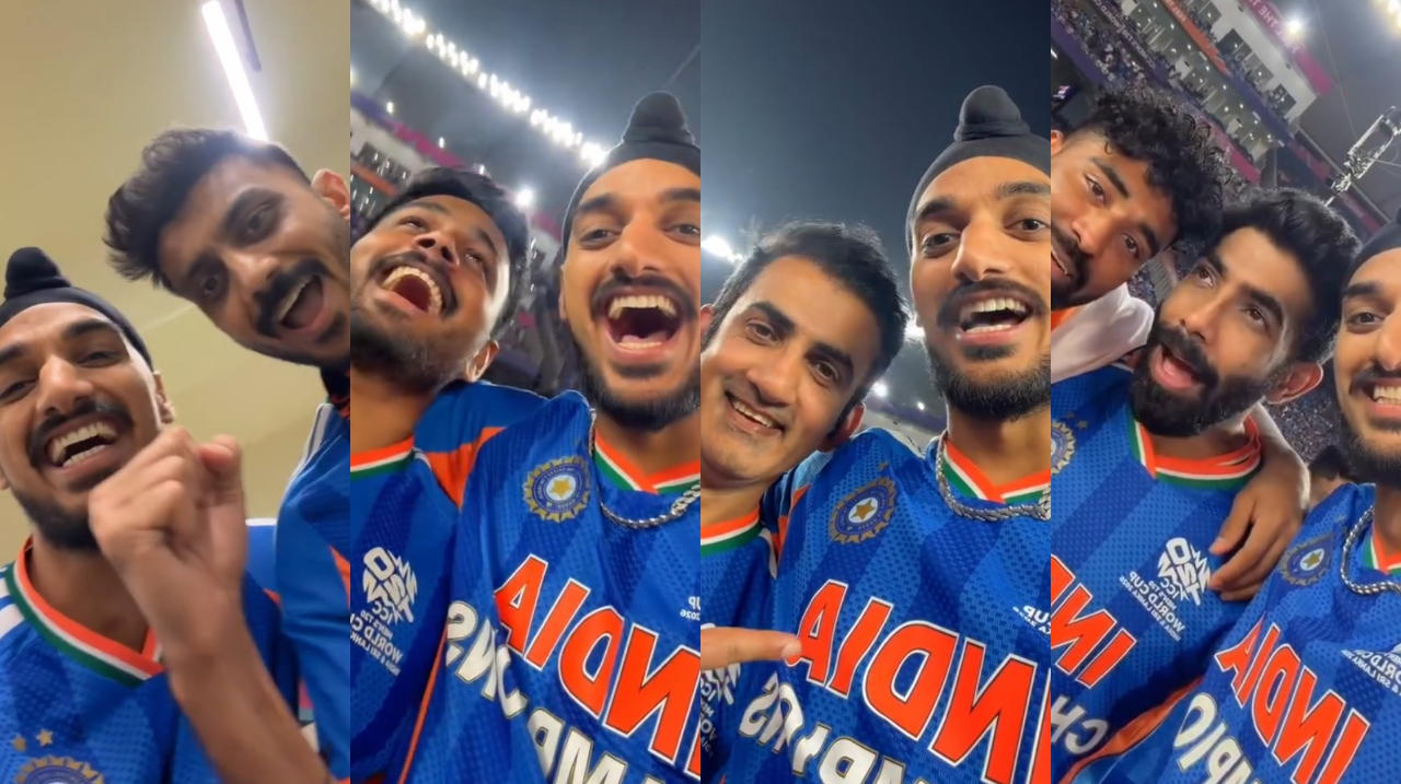 Arshdeep Singh's viral reels with his India teammates | Instagram