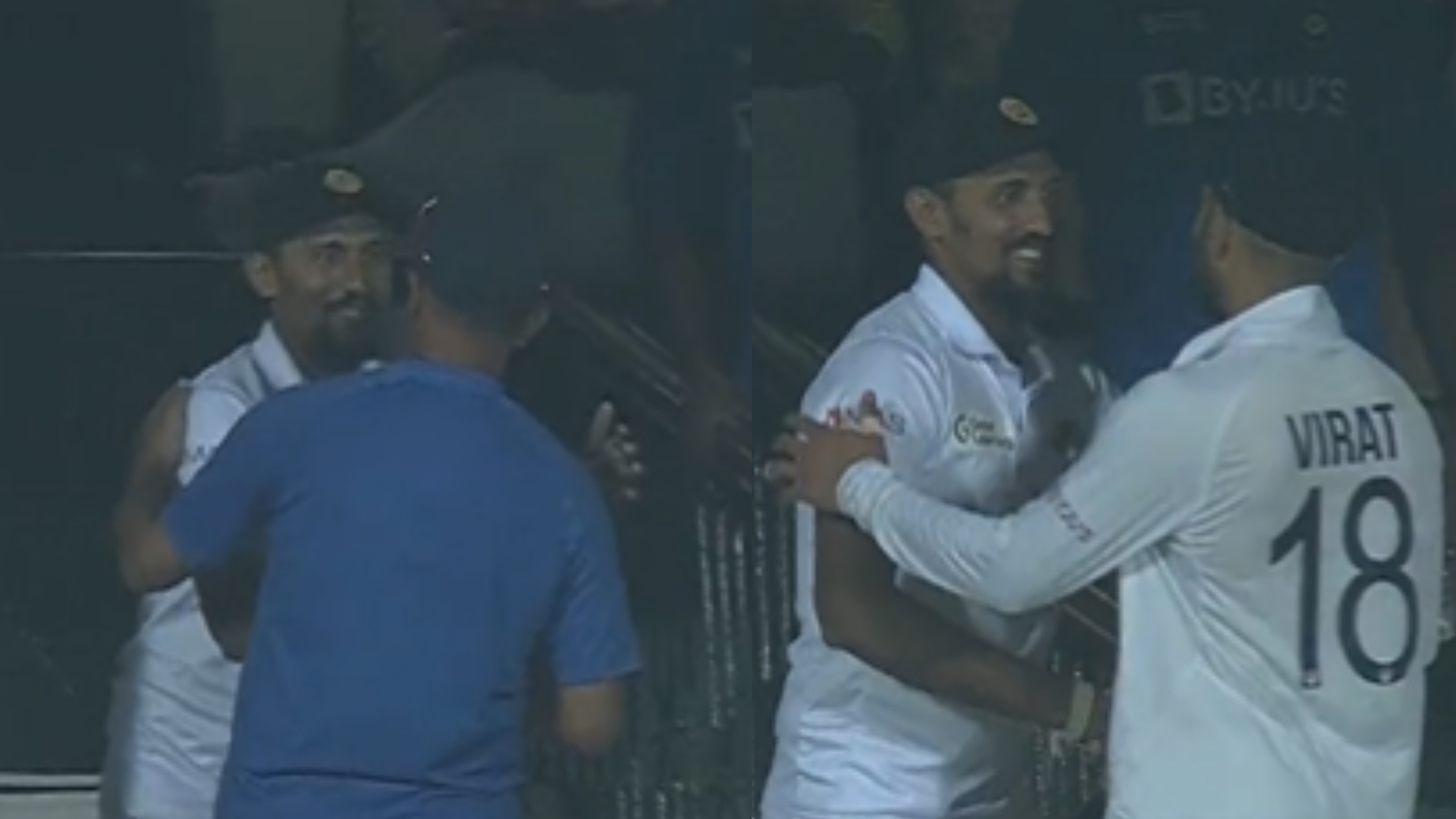 IND v SL 2022: WATCH – Kohli, Dravid visit Sri Lanka change room to congratulate Suranga Lakmal on his last Test