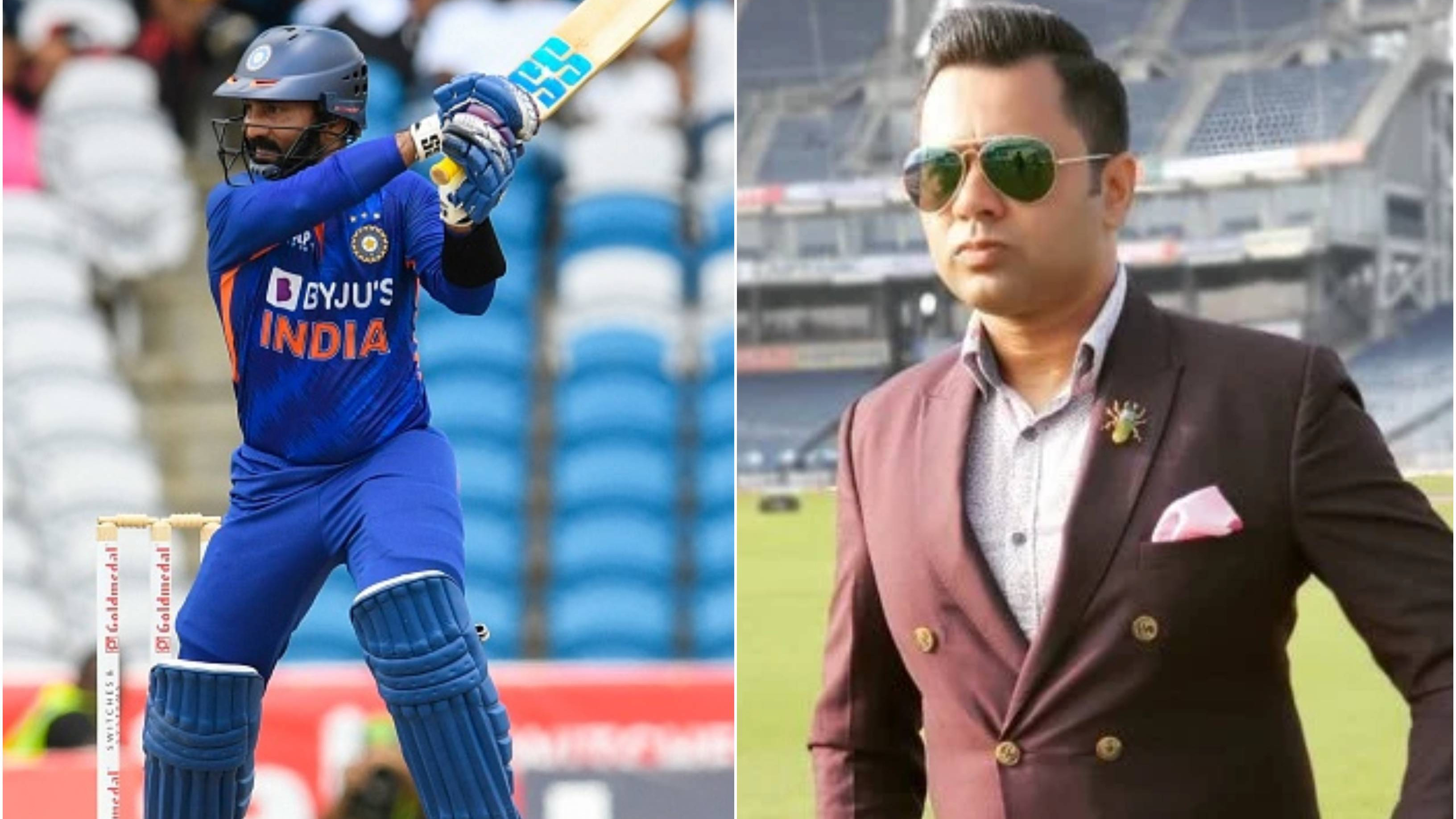 WI v IND 2022: “Stats tell us a few things but hide a lot”, Aakash Chopra hails Dinesh Karthik's knock in 1st T20I