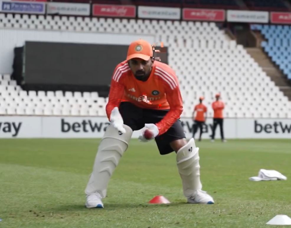 Kl Rahul prepping for keeping duties in SA Tests | BCCI