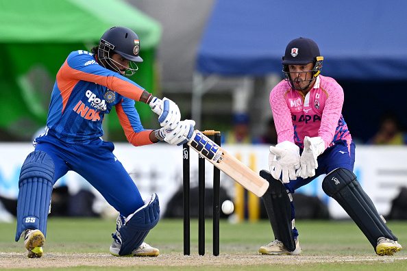 Indian batters struggled against Japan on a turning pitch | Getty