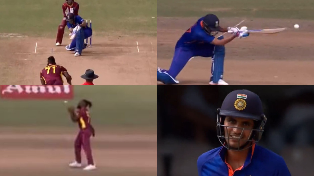 WI v IND 2022: WATCH- Shubman Gill’s sheepish reaction after his dilscoop attempt results in his dismissal