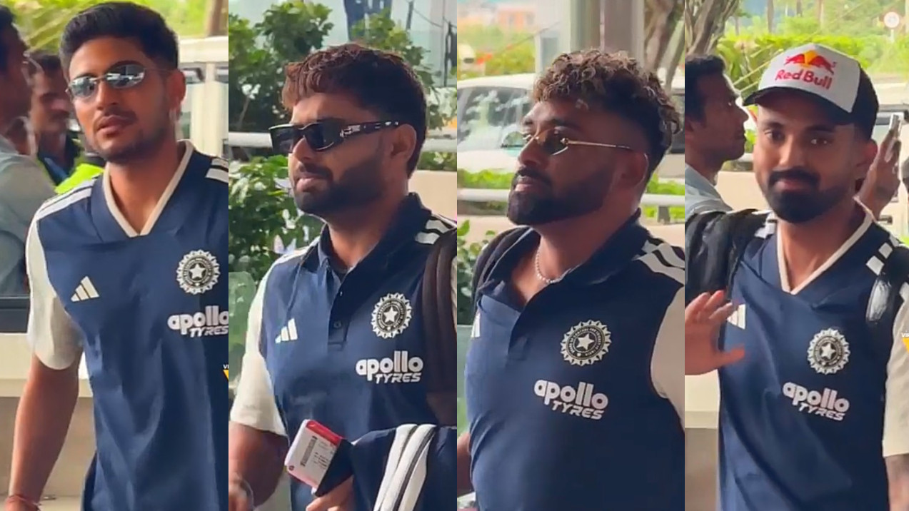SL v IND 2026: WATCH- Shubman Gill, Rishabh Pant, KL Rahul and others spotted at airport as Team India departs for Sri Lanka