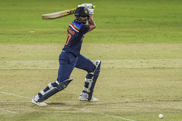 Deepak Chahar played a match winning innings against Sri Lanka in second ODI | Getty