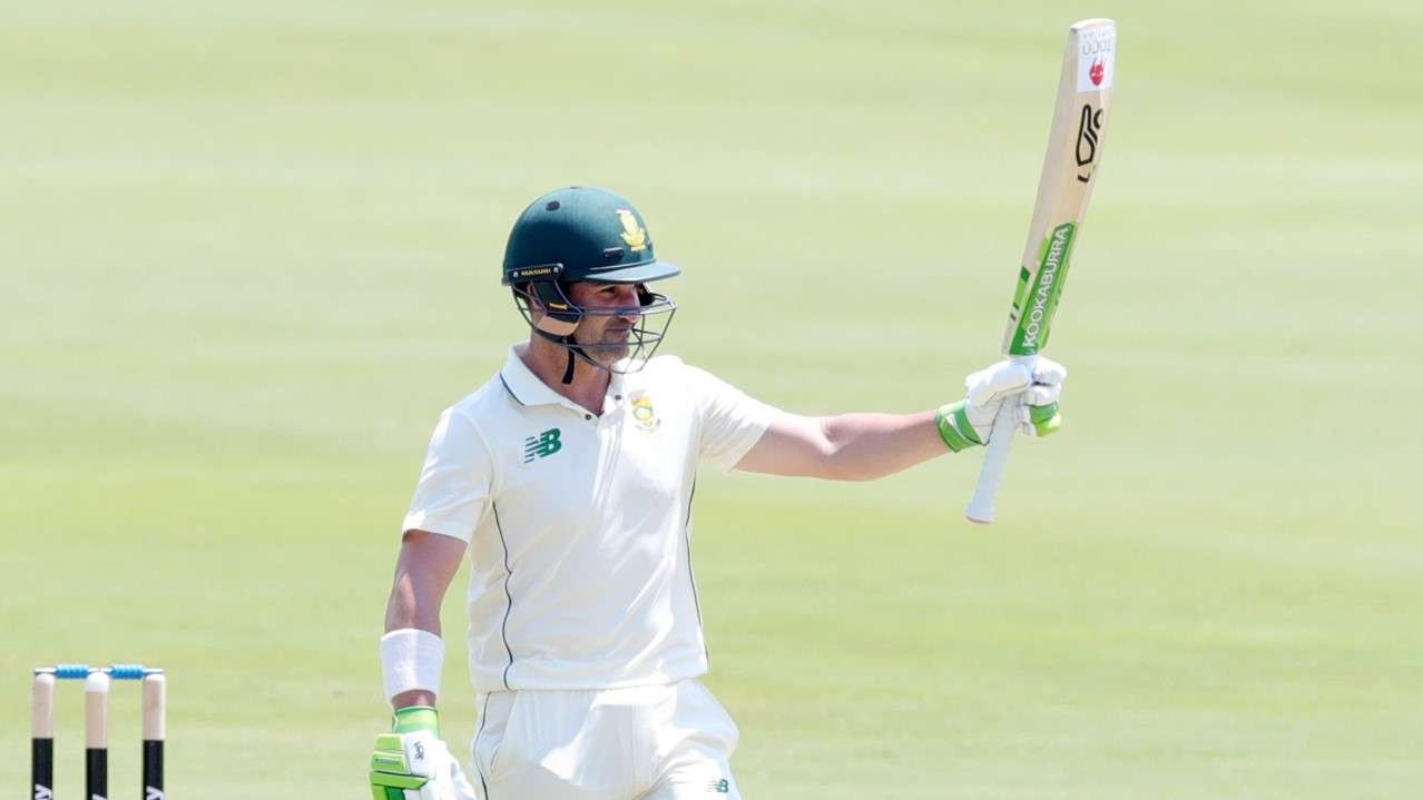 SA v SL 2020-21: Dean Elgar reveals having a drink to soothe nerves before hitting ton at Wanderers
