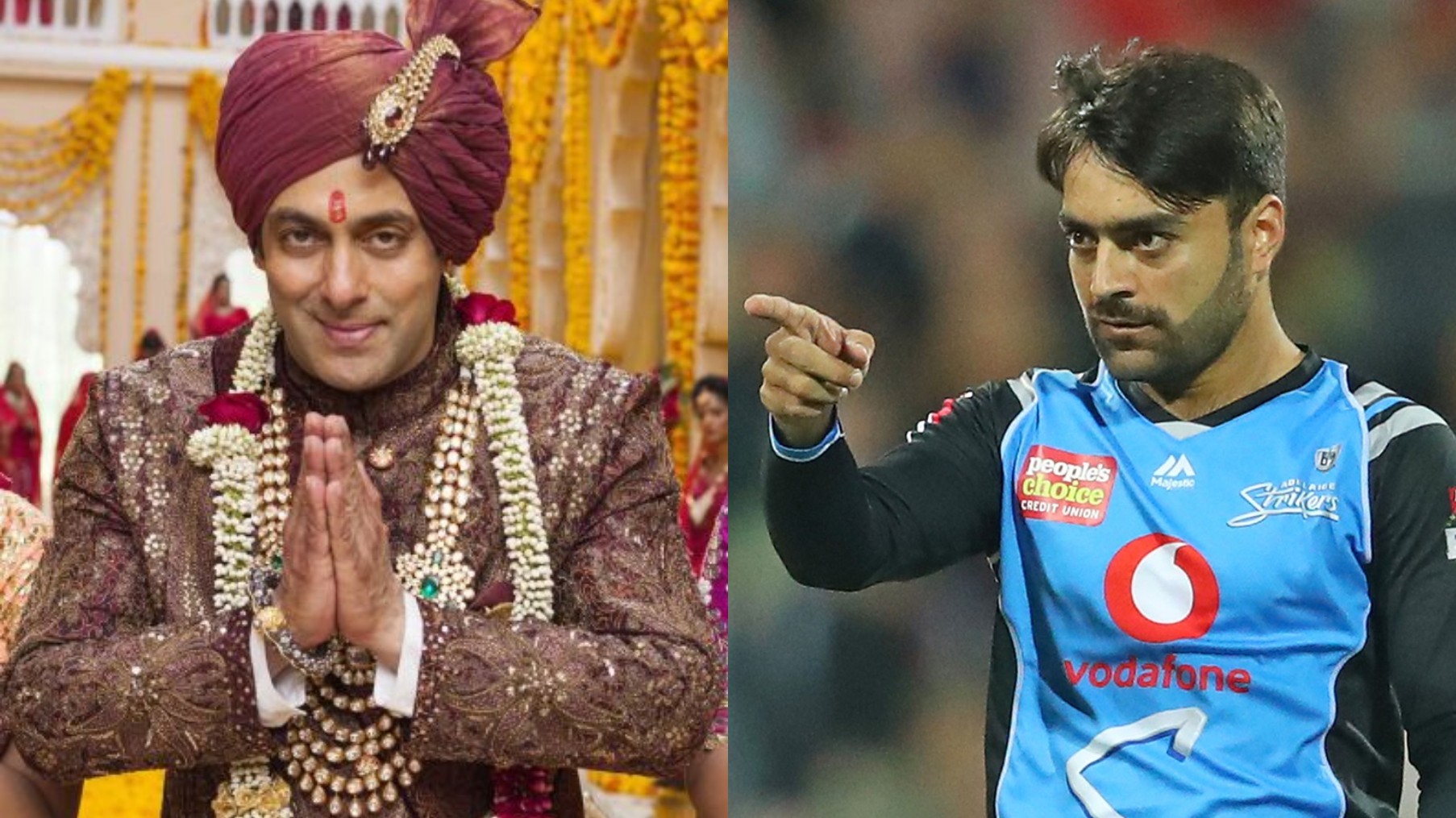 Twitterati compare Rashid Khan with Salman Khan after his declaration of marrying only after winning the World Cup