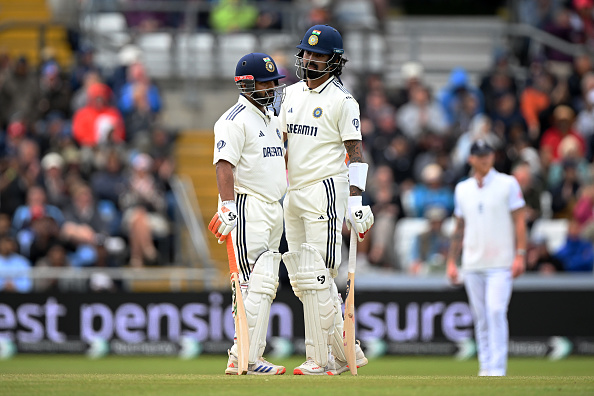 Visuals from the India-England Test match in Leeds | Getty