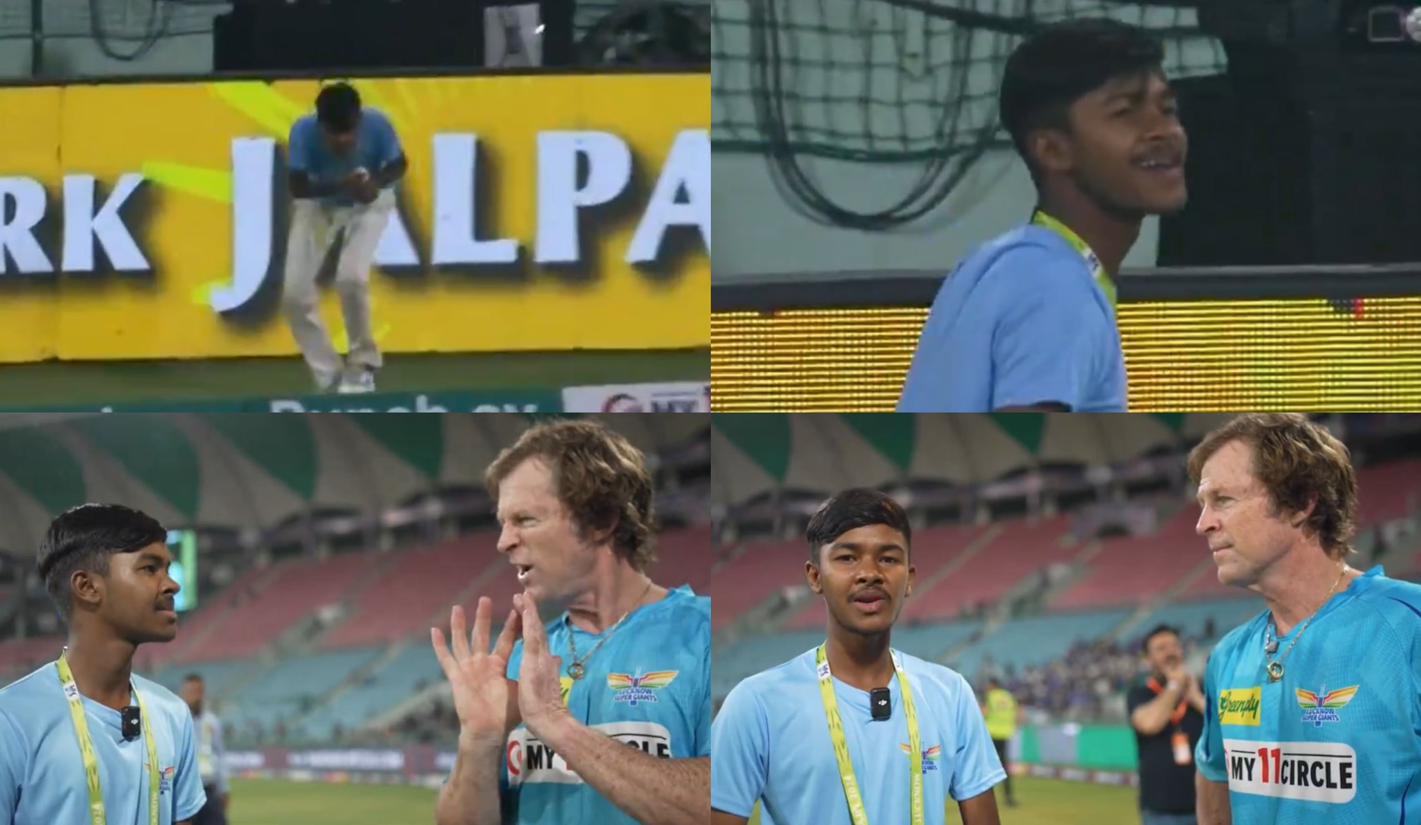 Atharwa had taken a good catch beyond boundary ropes on a six hit by Marcus Stoinis | IPL X