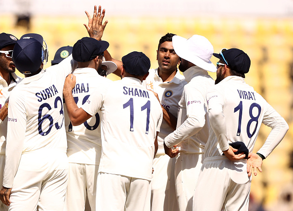 Ashwin ran through the Australian batting line-up in the second innings | Getty