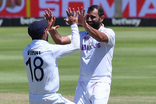 Mohammad Shami and Virat Kohli | Getty Images