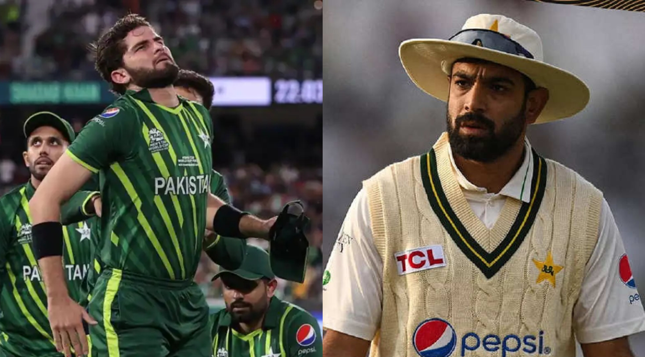 Shaheen Afridi and Haris Rauf | Getty Images