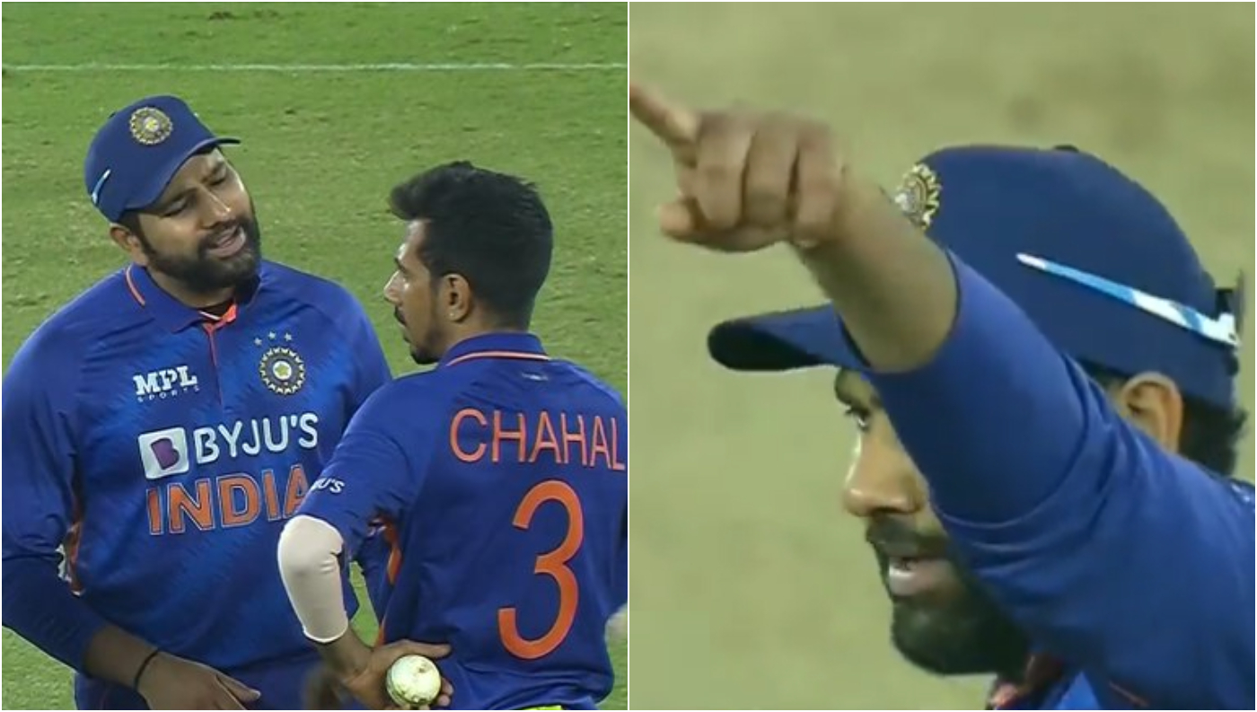 Rohit Sharma and Yuzvendra Chahal | Twitter 