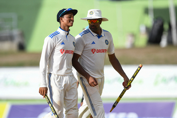 R Ashwin and Yashasvi Jaiswal | Getty