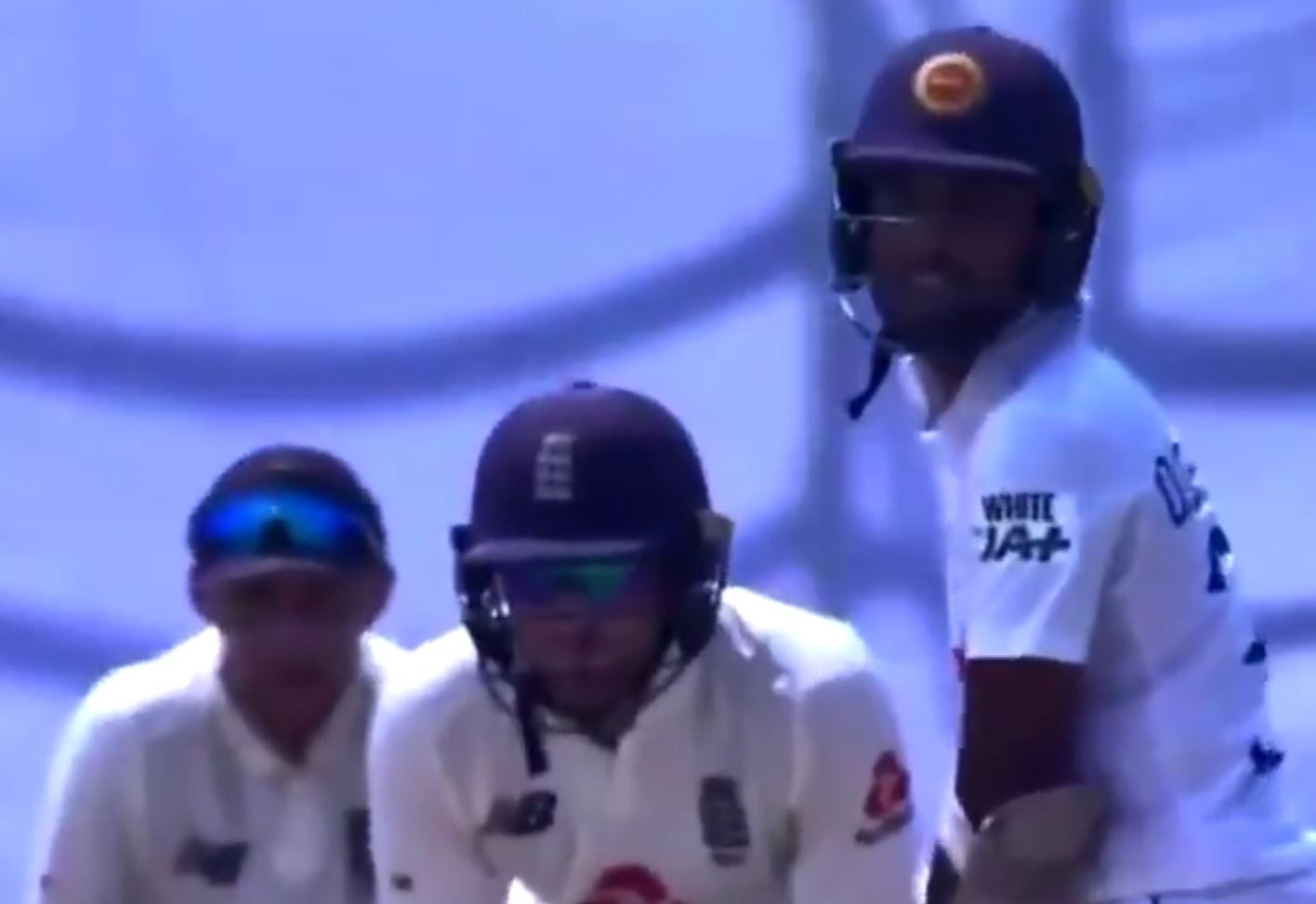 Bairstow sledged Chandimal and told him to throw his wicket away, which Chandimal did