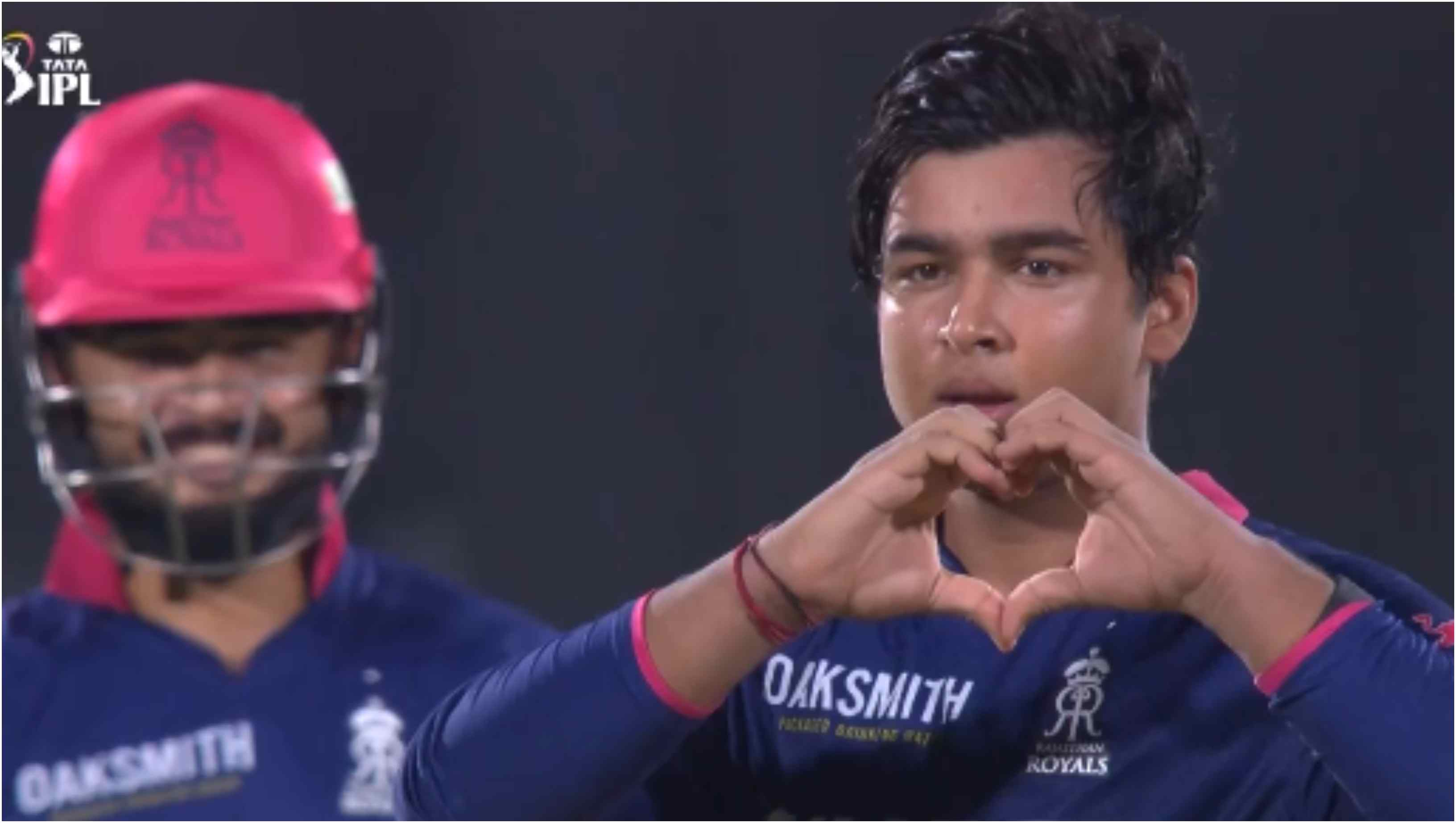 Vaibhav Sooryavanshi celebrating his second IPL ton | IPL/X