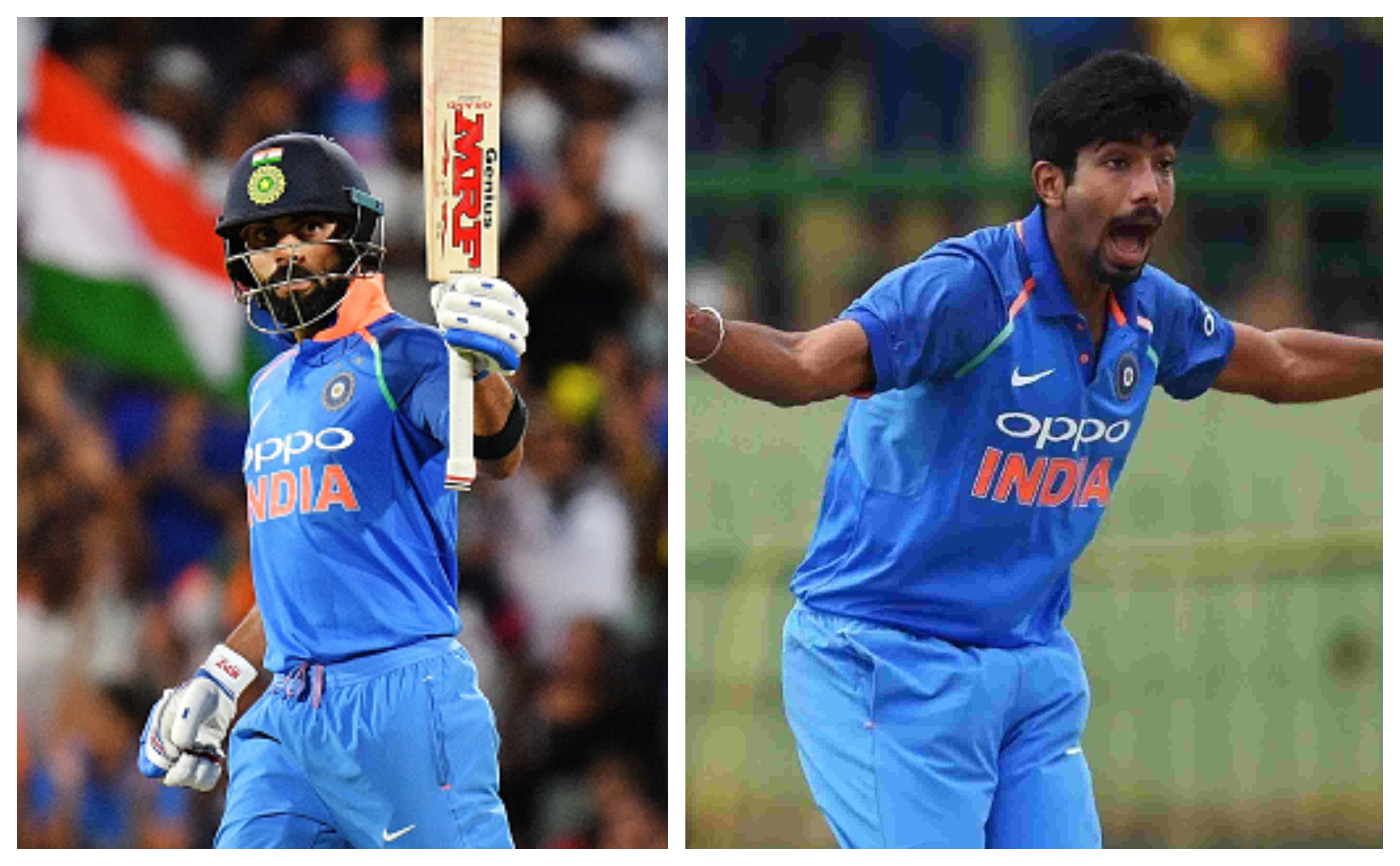 Kohli and Bumrah are heading the batting and bowling list in ICC ODI rankings 