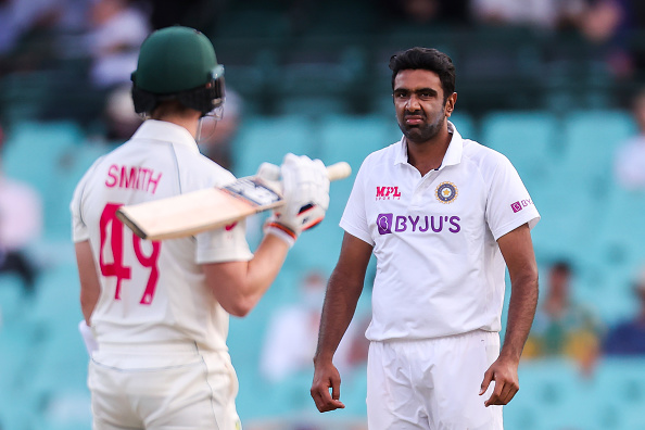 R Ashwin and Steve Smith | Getty 