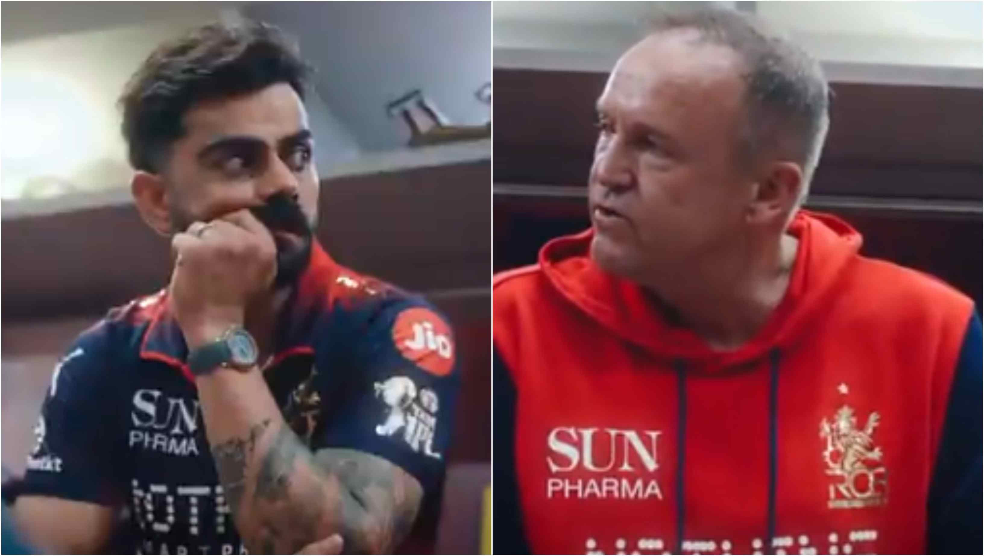 Virat Kohli and Andy Flower | RCB