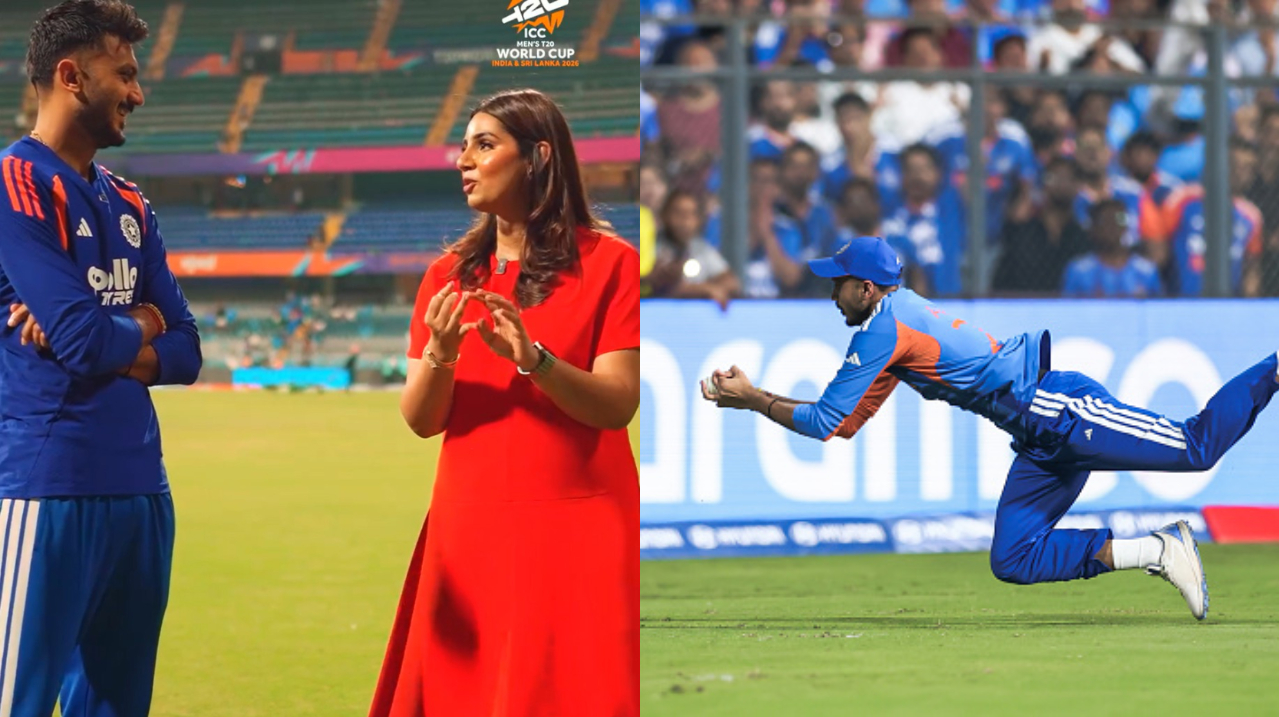 Axar Patel chose his catch of Harry Brook as his favorite| ICC X