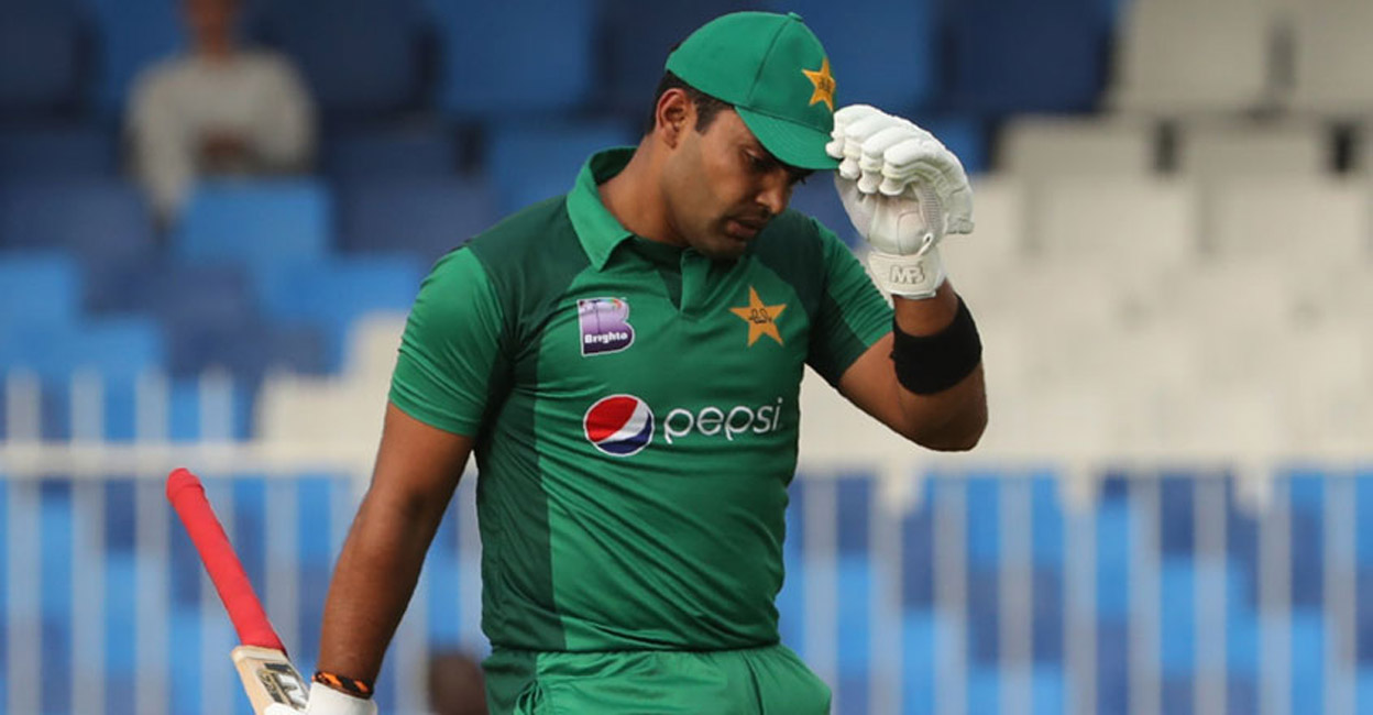 Umar Akmal last played for Pakistan in October 2020 | AFP