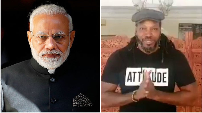 WATCH: Chris Gayle thanks PM Narendra Modi for donating COVID-19 vaccines to Jamaica 