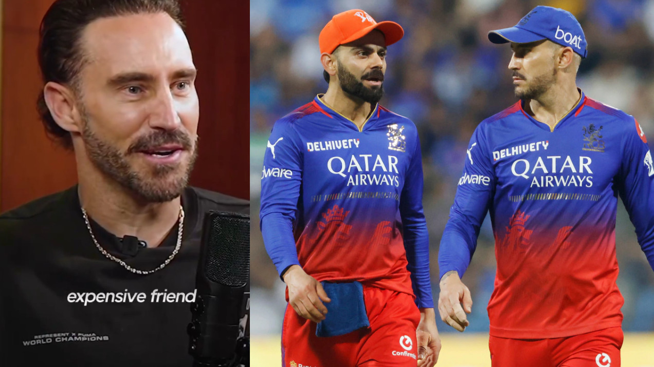 WATCH- “He’s the most expensive friend”- Faf du Plessis on Virat Kohli’s watch collection; says Kohli was intense as India captain
