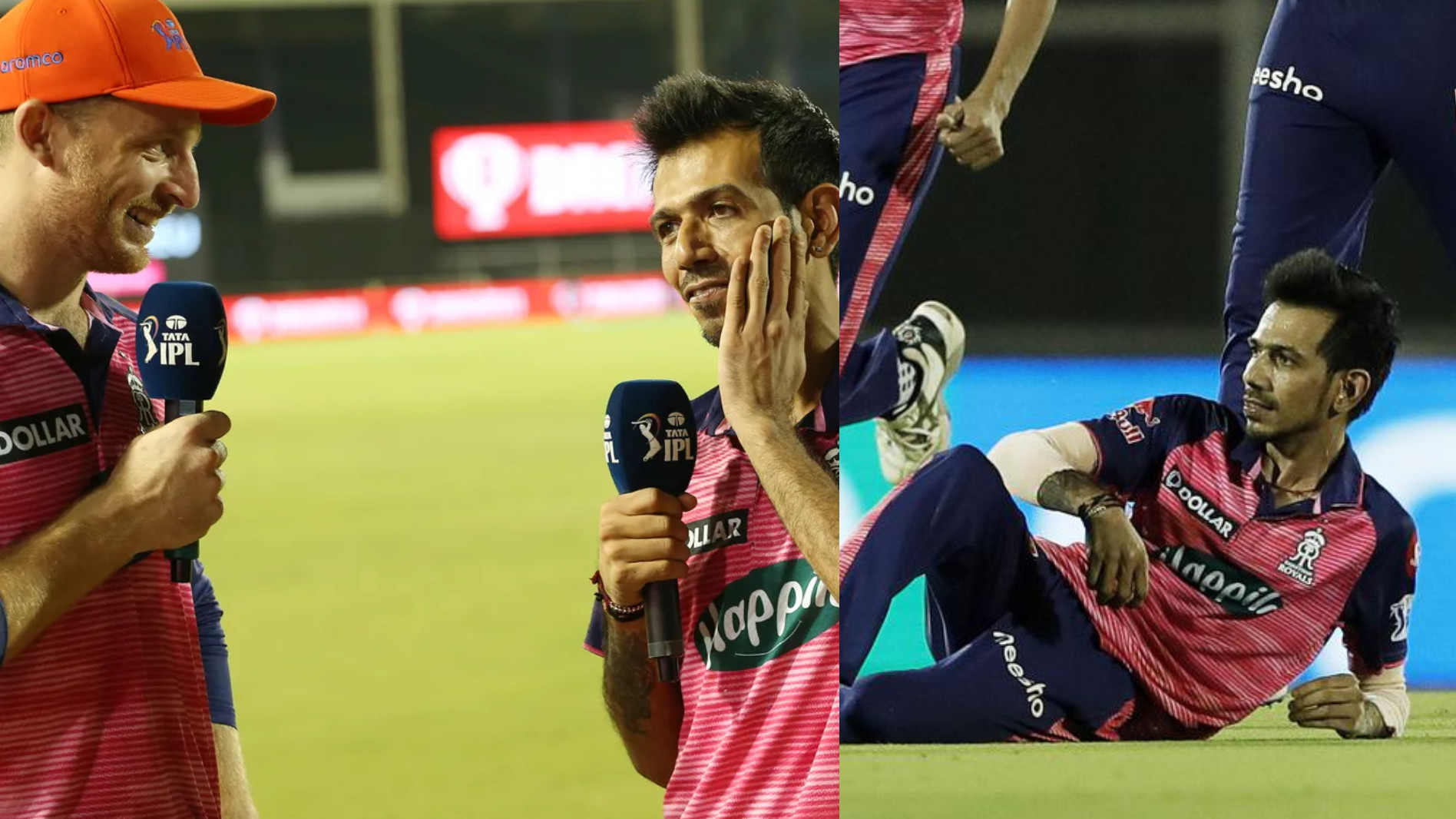 IPL 2022: WATCH- ‘Trying to get a GQ modelling deal?’ Buttler asks Chahal after his celebration post hat-trick
