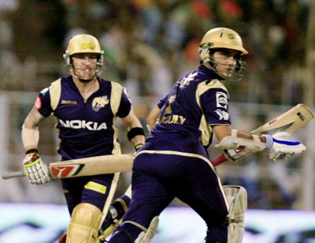 Brendon McCullum and Sourav Ganguly shared KKR captaincy duties in IPL 2009