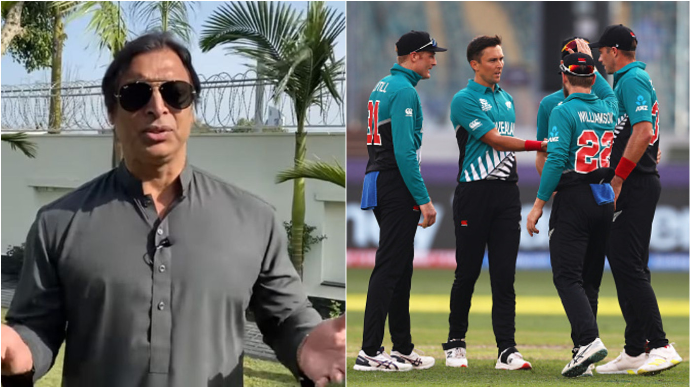 T20 World Cup 2021: WATCH - Shoaib Akhtar says questions will be raised on social media if New Zealand lose to Afghanistan