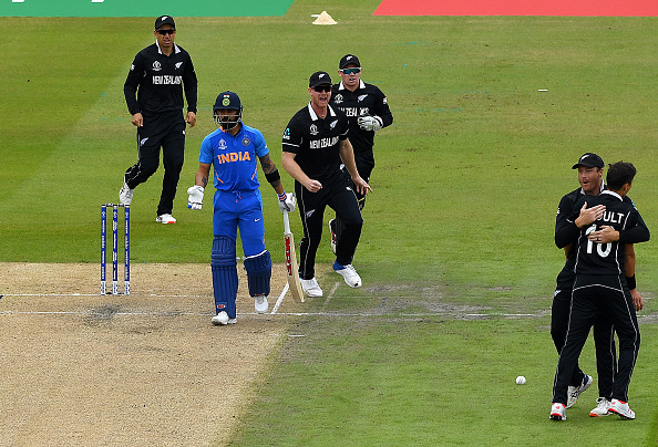 Virat Kohli dismissal in Semifinal | GETTY 