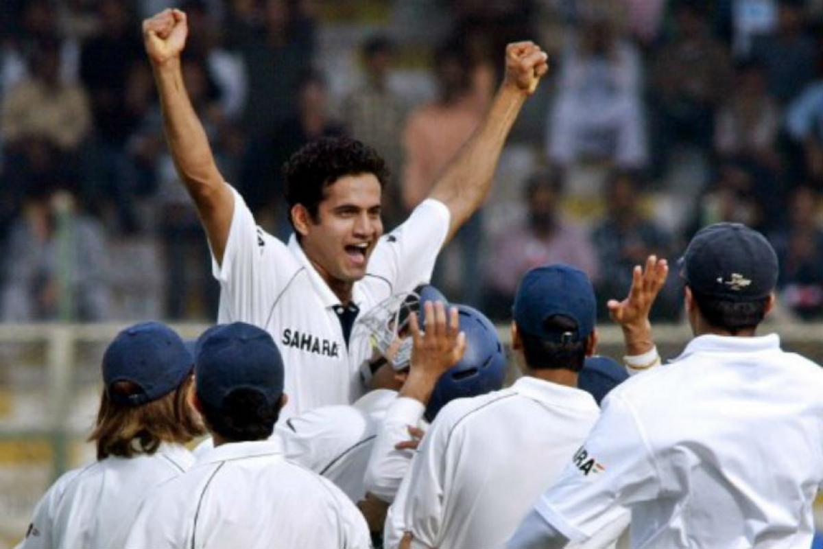 Irfan Pathan is the only bowler to take a hat-trick in first over of Test match