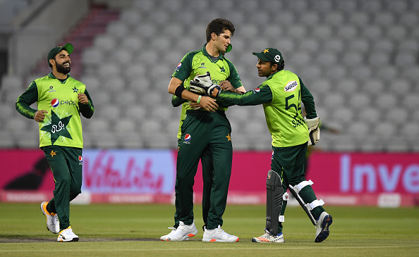 Shaheen Afridi and Sarfaraz Ahmed | GETTY