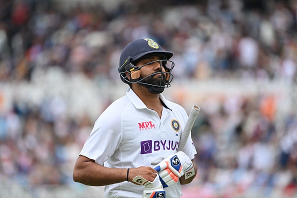 Rohit Sharma dismissed for 34 in the first innings | Getty Images