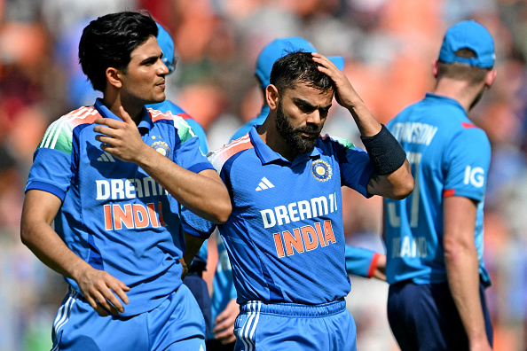 Shubman Gill is no.1 ranked ODI batter and Kohli is no.4 | Getty