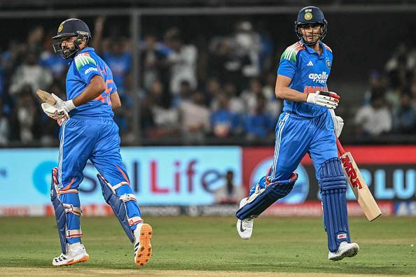 Rohit Sharma and Shubman Gill | Getty