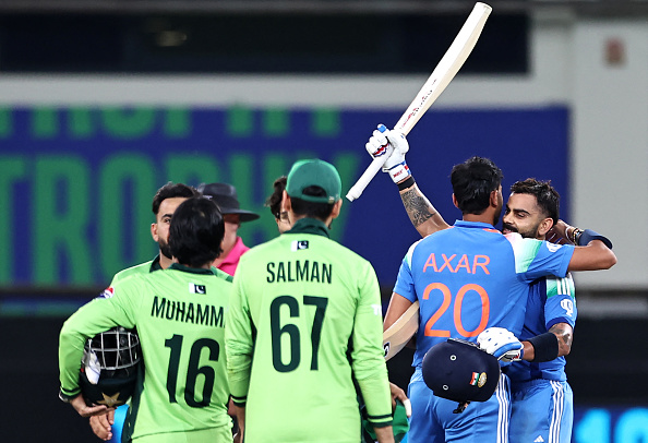 Visuals from India versus Pakistan Champions Trophy 2025 match | Getty